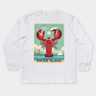 Rhode Island Kids Long Sleeve T-Shirt